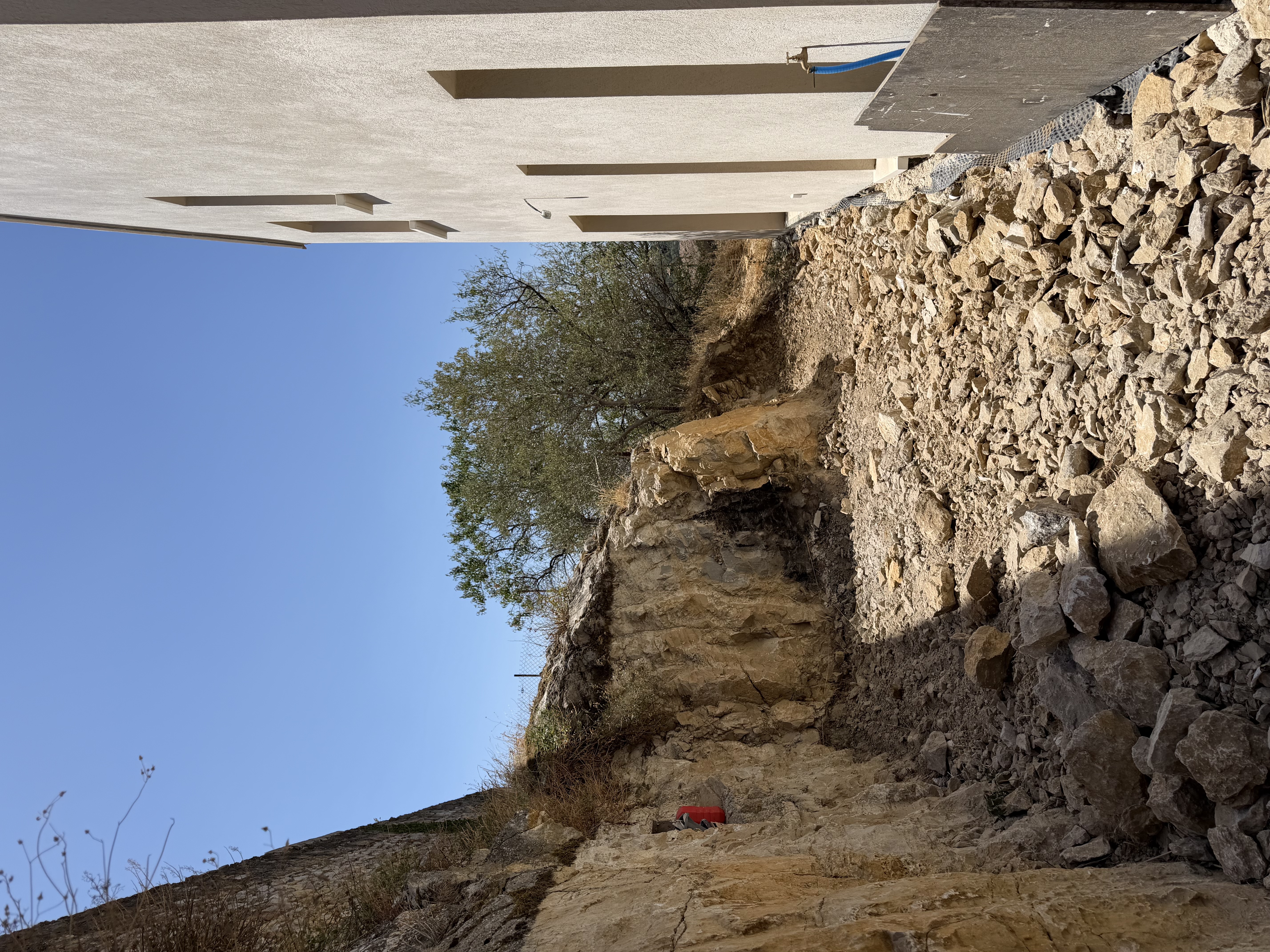 Terrassement avant travaux